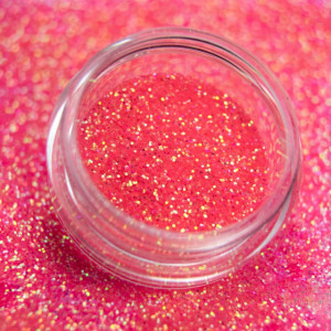 Sclipici portocaliu neon Shine Effect nr.10