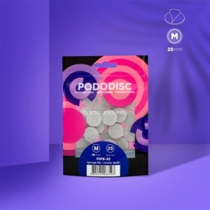 Set 25 rezerve abrazive Pododisc Staleks M Sponge