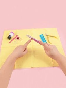 Set servetele pentru protectie masa Yellow 20buc