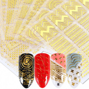 Sticker Big Metallic BP308
