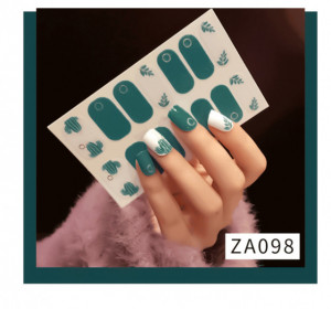 Sticker de unghii Full Design Cactus ZA098