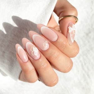 Sticker French Ombre White 1933