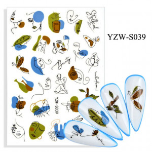 Sticker Girl S039