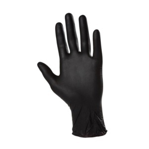 Cutie 100 manusi negre Nitril L