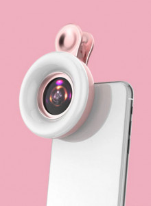 Lentila Macro Flash Pink