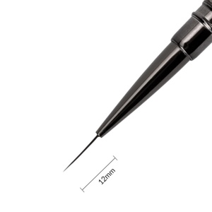 Pensula cu capac Nail Art Liner 12mm Allelac
