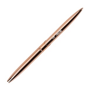 Pensula cu capac Oval Rose Gold no 6