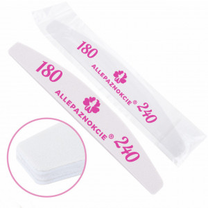 Pila Semiluna Allepaznokcie 180/240 White