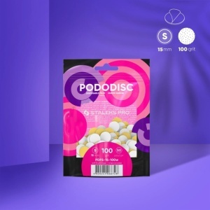 Set 50 rezerve abrazive Pododisc Staleks S Soft Foam #100