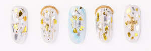 Set 6 Mix Metallic Flakes #3