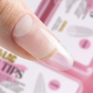 Set tipsuri Flexi 240buc Clear Oval Alle Lac