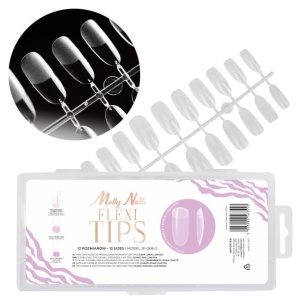 Set tipsuri Flexi 240buc Oval Molly Nails