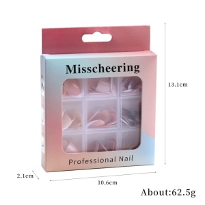 Set Tipsuri Unghii False Short Square French