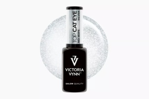 Top Cat Eye Silver No Wipe Victoria Vynn 8ml