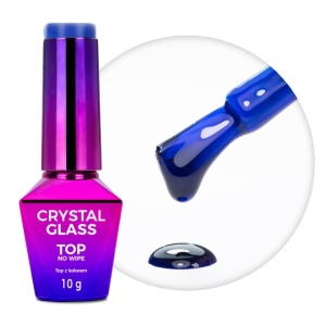 Top No Wipe Crystal Glass Blue 10g HEMA Di-HEMA Free