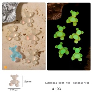 Ursuleti 3D White Jelly Glow