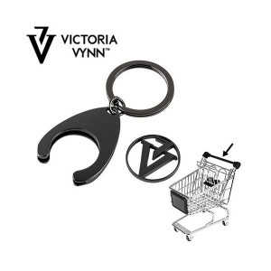 Breloc Shopping Cart Victoria Vynn Graphite