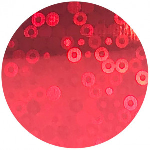 Folie de transfer Red Bubbles