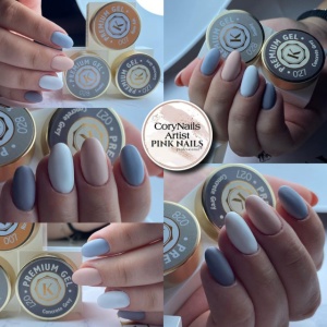Gel color premium UV/LED Kayara 007 Rose Ash 15g