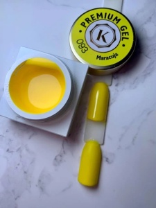 Gel color premium UV/LED Kayara 093 Maracuja 15g