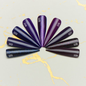 Gel color premium UV/LED Kayara 109 Grape Juice