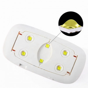 Lampa UV/LED Mini Sun Pink 6W