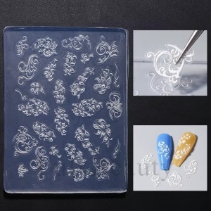 Matrita Silicon 3D Floral Art