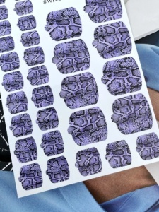 Nail Wraps Pedicure LAK WP009
