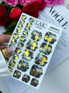 Nail Wraps Pedicure LAK WP028