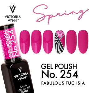 Oja Semipermanenta Gel Polish 254 Fabulous Fuchsia