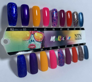 Oja semipermanenta NTN 84 Multicolor