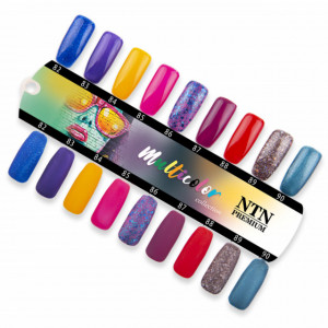 Oja semipermanenta NTN 88 Multicolor