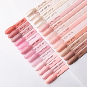Oja semipermanenta Nudes AlleLAC Light Glitter 6g Hema Di-Hema Free