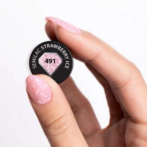Oja Semipermanenta Semilac 491 Strawberry Ice 7ml