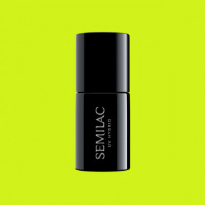 Oja Semipermanenta Semilac 565 Neon Yellow 7ml