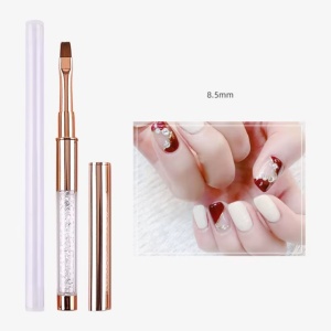 Pensula Dreapta Rose Gold Crystals