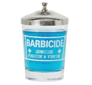 Recipient mic pentru dezinfectare Barbicide