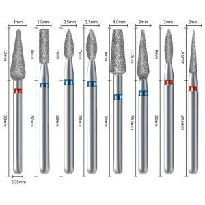 Set 10 bituri Cone Red Blister