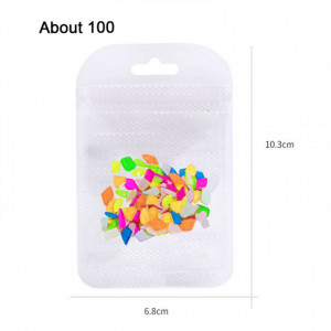 Set cristale Mix Shapes Neon