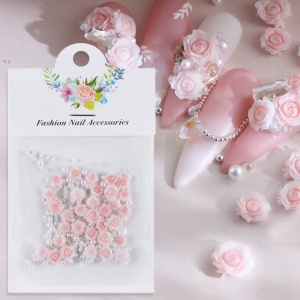 Set flori 3D Rose Pearls