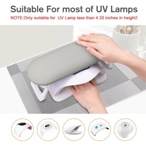 Set suport de mana inalt si protectie Grey