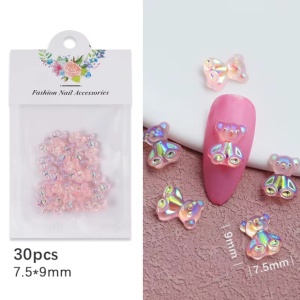 Set ursuleti 3D Ice Pink