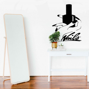 Sticker de perete Nails 57x71cm