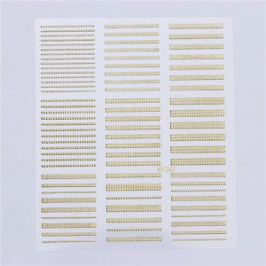 Sticker Metallic Gold Beads DP303
