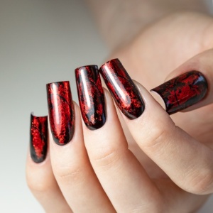 Top No Wipe Crystal Glass Red 10g HEMA Di-HEMA Free