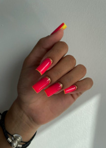 Baza Rubber Kayara Neon Pink 10ml