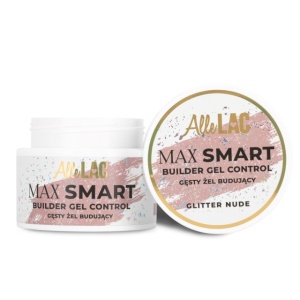 Gel Builder Control Allelac Max Smart Glitter Nude 45g