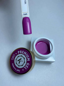 Gel color premium UV/LED Kayara 045 Mulberry Jelly