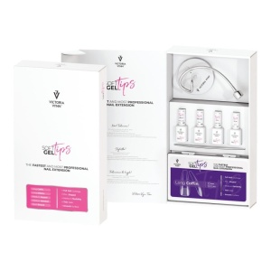 Kit manichiura Soft Gel Tips Victoria Vynn Long Coffin