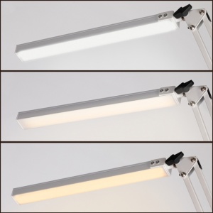 Lampa de birou alba 12W